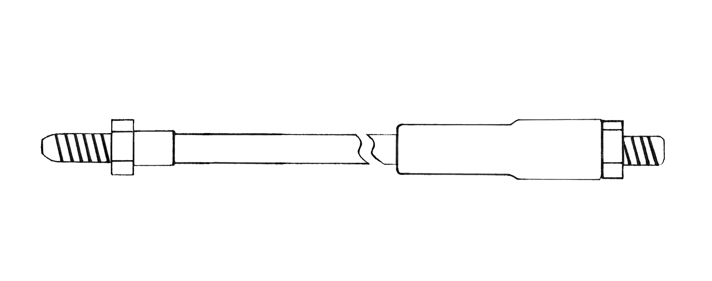 bremseslange forhjul mk1