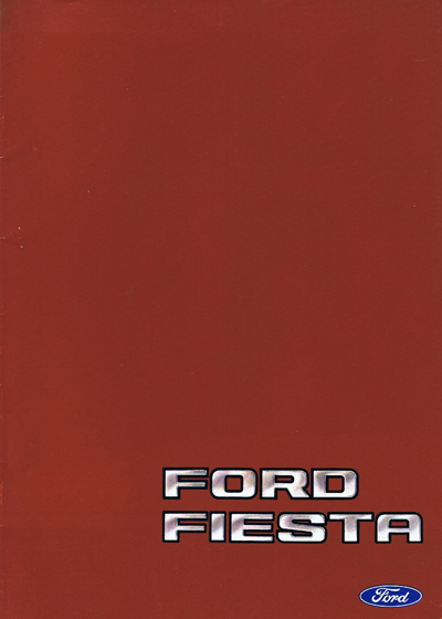 Salgsbrochüre fiesta februar 1981