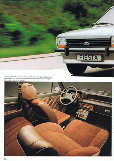 Salgsbrochüre fiesta februar 1981