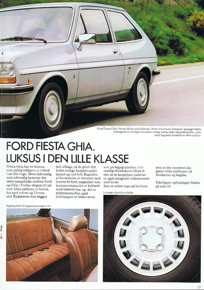 Salgsbrochüre fiesta februar 1981