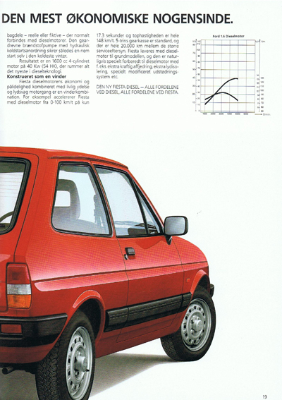 Salgsbrochüre fiesta august 1985