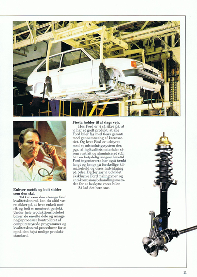 Salgsbrochüre fiesta januar 1987