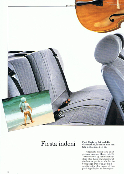 Salgsbrochüre fiesta januar 1987