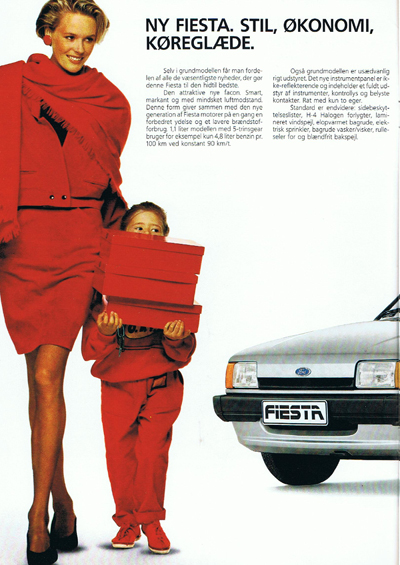 Salgsbrochüre fiesta september 1983