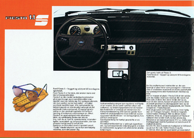 Salgsbrochüre fiesta juli 1976